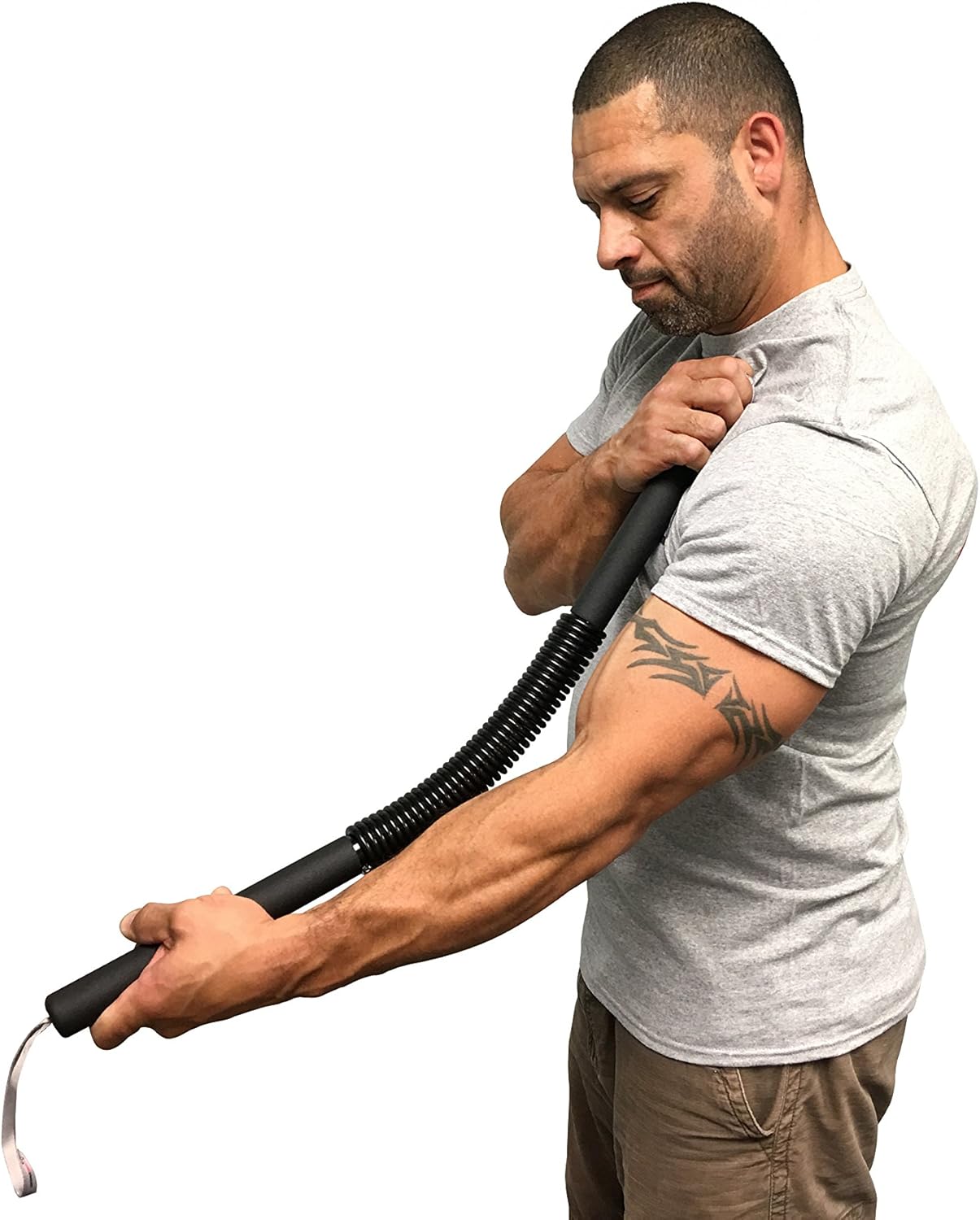 Core Prodigy Python Power Twister - Chest, Bicep Blaster, Shoulder and Arm Builder Spring Exercise : Sports & Outdoors