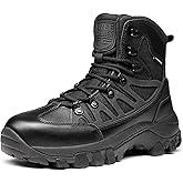 FREE SOLDIER Men's Waterproof Tactical Hiking Boots Military Work Boots Combat Boots