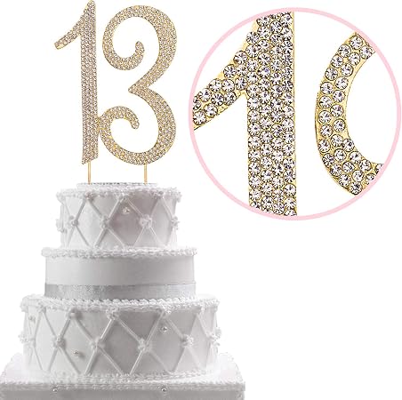 Godis Es Maison Et Jardin Cake Design Patisserie Grand Strass Gateau Topper Numero 50 Gateaux Golden Anniversary Anniversaire