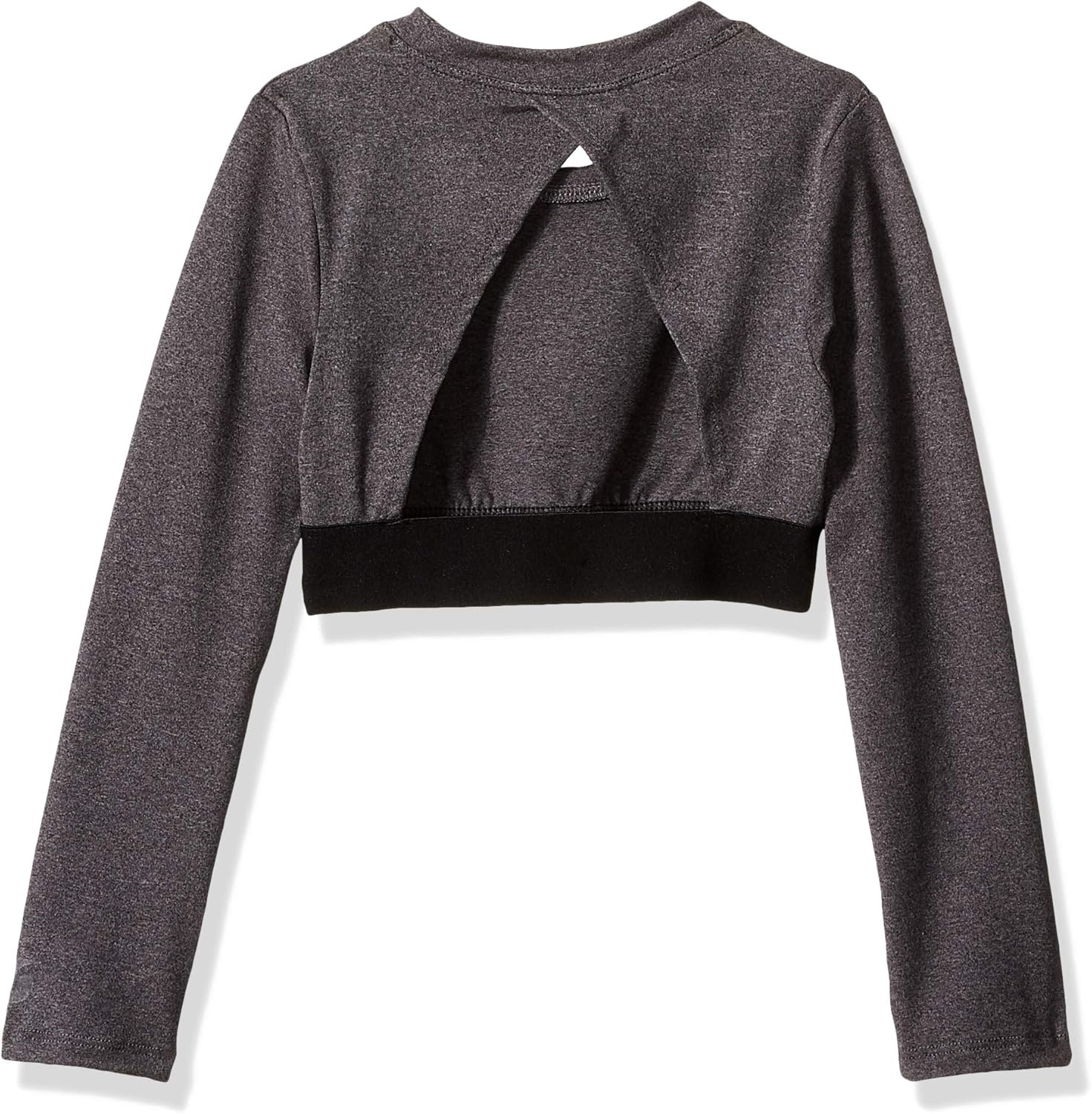 Soffe Girls' Big Grace Long Sleeve Crop Top: Clothing