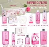 BRUBAKER Cosmetics Classic Rose 17 Pc Bath Gift Set Vintage Box Rose Scent view 4