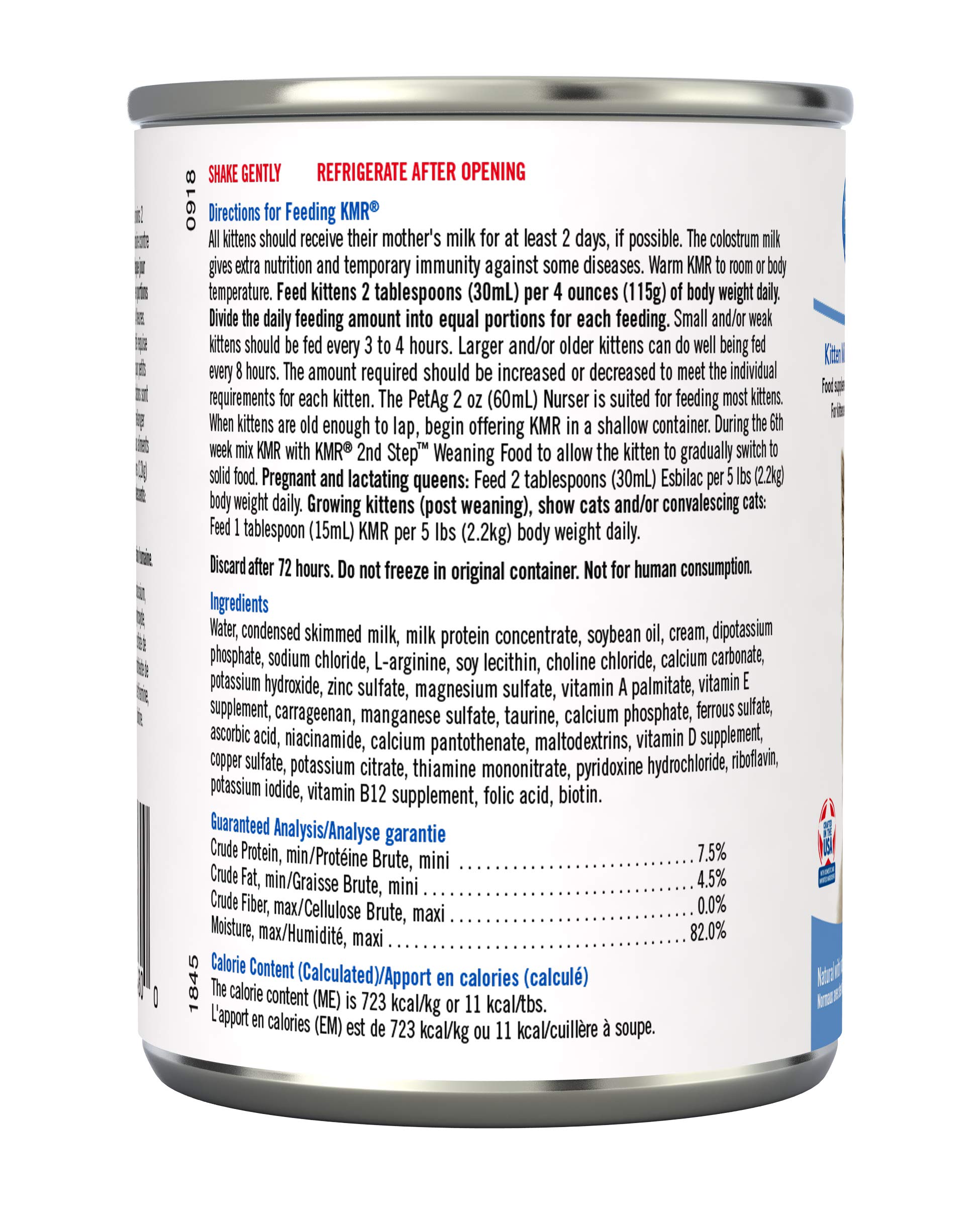 Kmr Liquid Milk Replacer For Cats, 8Ounce Buy Online in United Arab