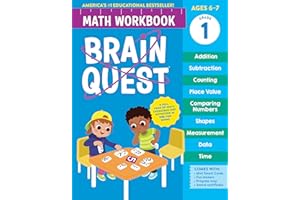 Brain Quest Math Workbook: 1st Grade