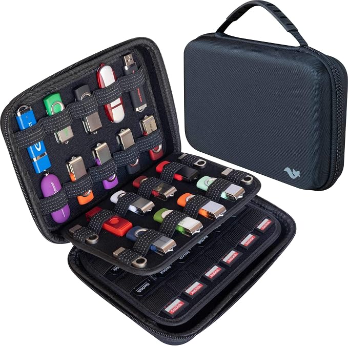 USB Flash Pen Drive Storage Case Holder Memory Card SD Card Case USB 