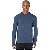 tasc performance carrollton long sleeve hood heather