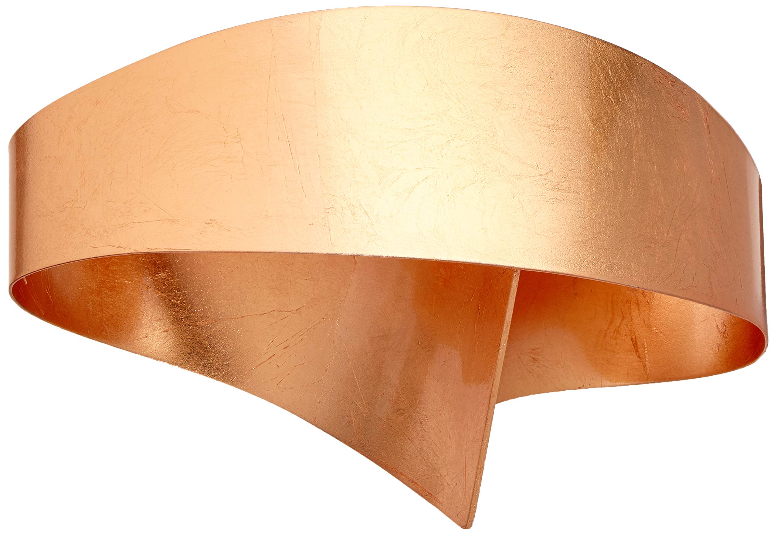 Selene Scudo Wall Light 33 W, Copper Leaf