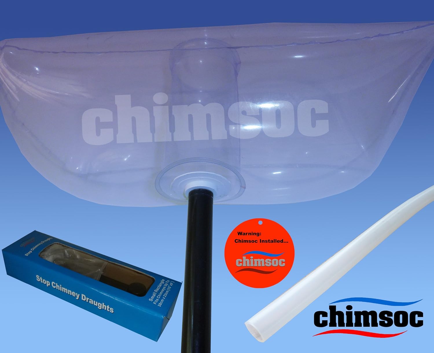 Chimsoc Large Rectangle Balloon For Chimney Up To 90cm x 38cm (36