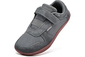 HOBIBEAR Kids Wide Barefoot Shoes Boys Girls Minimalist Zero Drop Sneakers(Toddler/Little Kid/Big Kid)