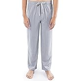 IZOD mens Heather Knit Sleep Pajama Pant