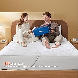 Bedsure Heated Mattress Pad King - Bed Warmer with