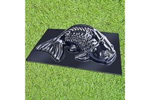 BETONEX 3D Cement Mold Fish Plastic ABS 2mm - Plastic Molds for Concrete - Aquarium Mold - Cement Molds for Concrete Animals Reusable