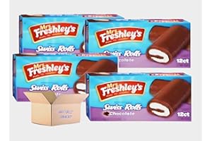 WITTBIZZ SNACKS Mrs. Freshley's Sugar Free Swiss Rolls, Ice Cream Sandwiches, Chocolate Chip