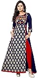 Vaikunth FabricsWomen's Rayon A-Line Kurti (96VFKU-017)
