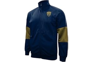 Icon Sports Soccer Track Jacket – Official Men’s World Football Club Team Full Zip Up Active Casual Adult Training Top