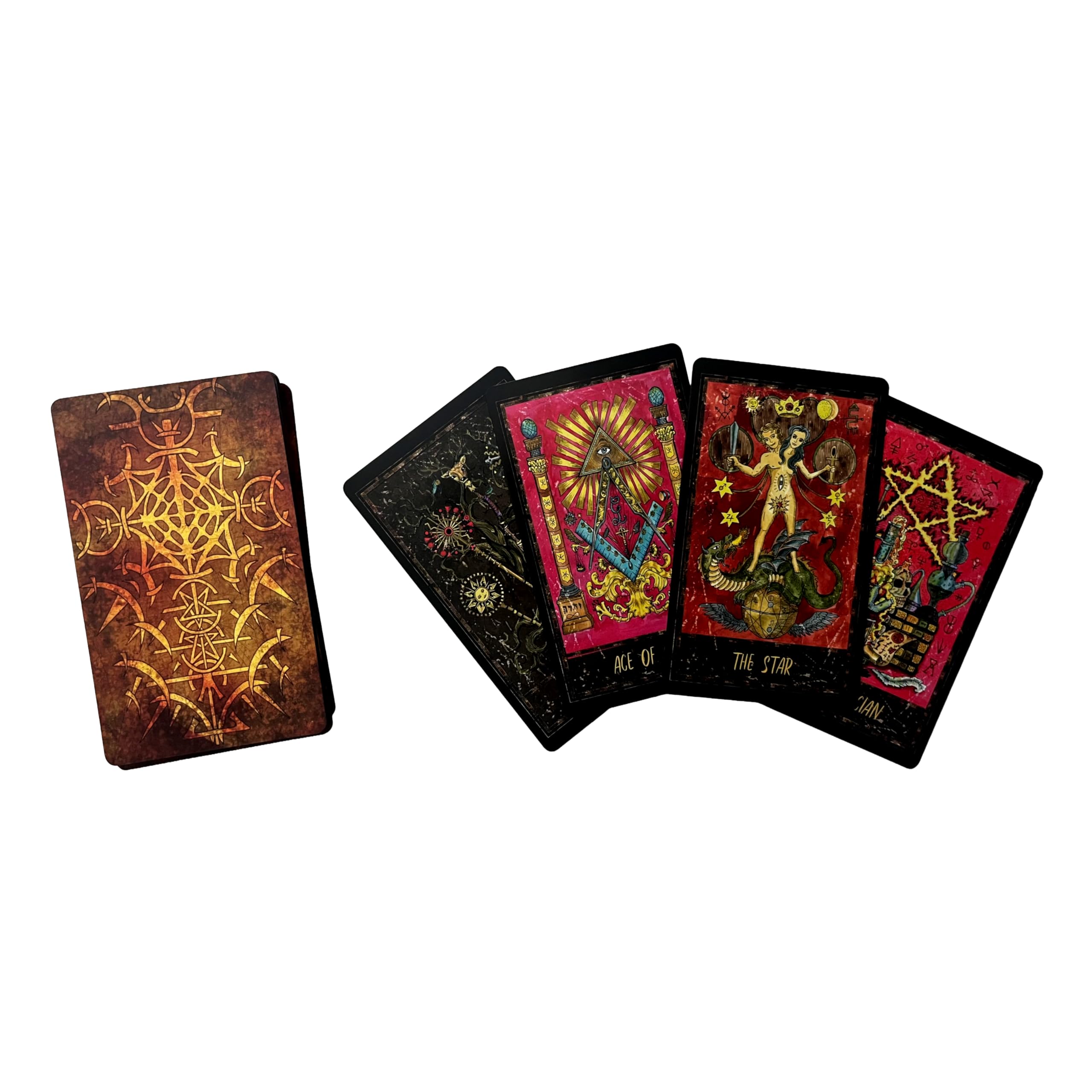 The Magic Gate Tarot by Vera Petruk | Made in USA | Oversized Cards (3x5 inches) | Gilded Edges | Properly Licensed to Support The Artist | with Guidebook