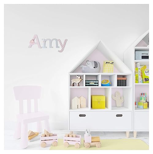 personalised wooden letters for nursery