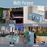 Venо 8 Pack Heavy-Duty Extra Large Moving Bags with Backpack Straps view 7