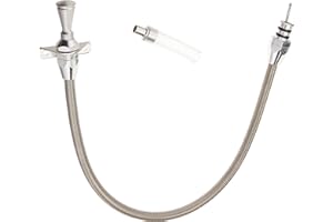 Lokar TD-30C4FM Hi-Tech Firewall Mount Transmission Dipstick for Ford C-4 Transmission