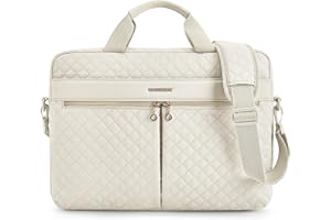 BAGSMART 15.6 17.3 Inch Laptop Bag, Briefcase for Women Large Laptop Case Computer Bag Office Business Travel