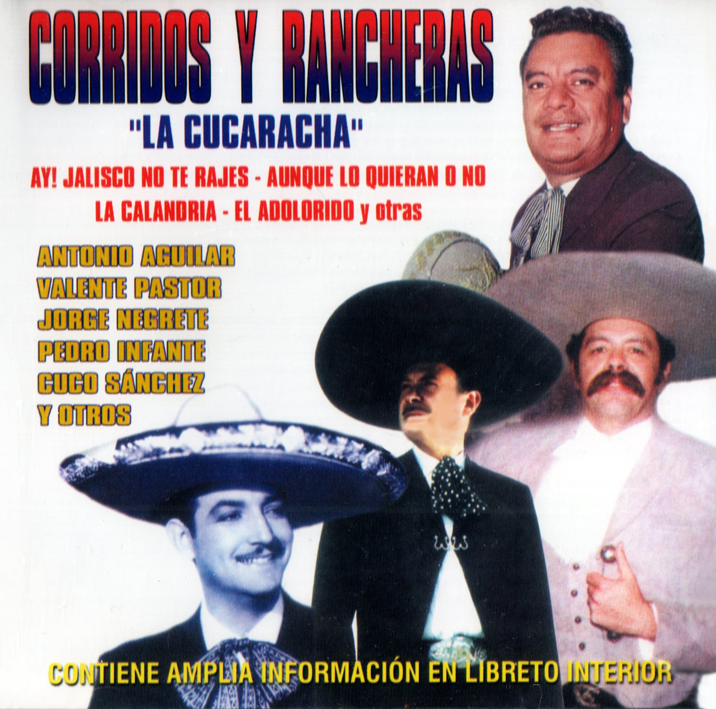 Corridos y Rancheras La Cucaracha Pedro Infante, Antonio Aguilar Amazon.es Música Corridos y Rancheras La Cucaracha Pedro Infante, Antonio Aguilar Amazon.es Música