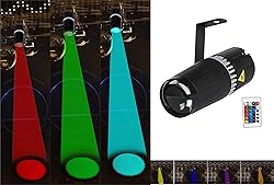 SENLAN LED pinspot Stage Light- SENLAN 9W RGB