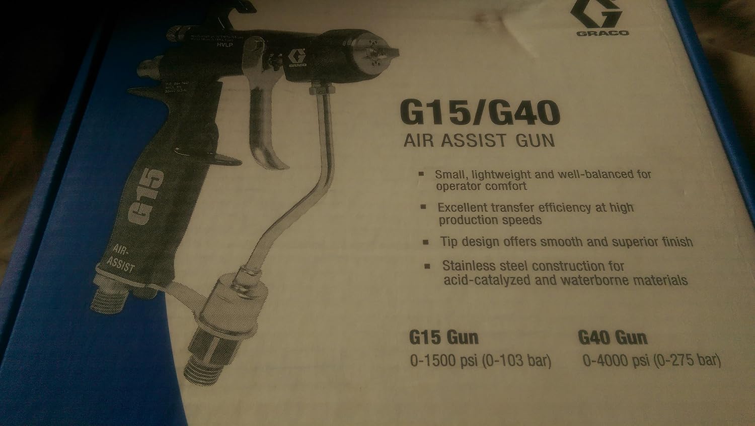 g40 spray gun