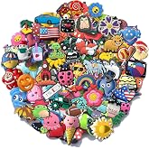 YAZO 30,50,100Pcs Random DIY Shoe Charms for Decoration Party Favors