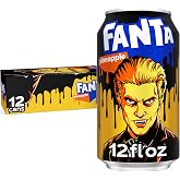 Fanta Pineapple Soda Soft Drink Fridge Pack, 12 fl oz Cans, 12 Pack | Naturally fruit-flavored and caffeine-free, packaging may vary