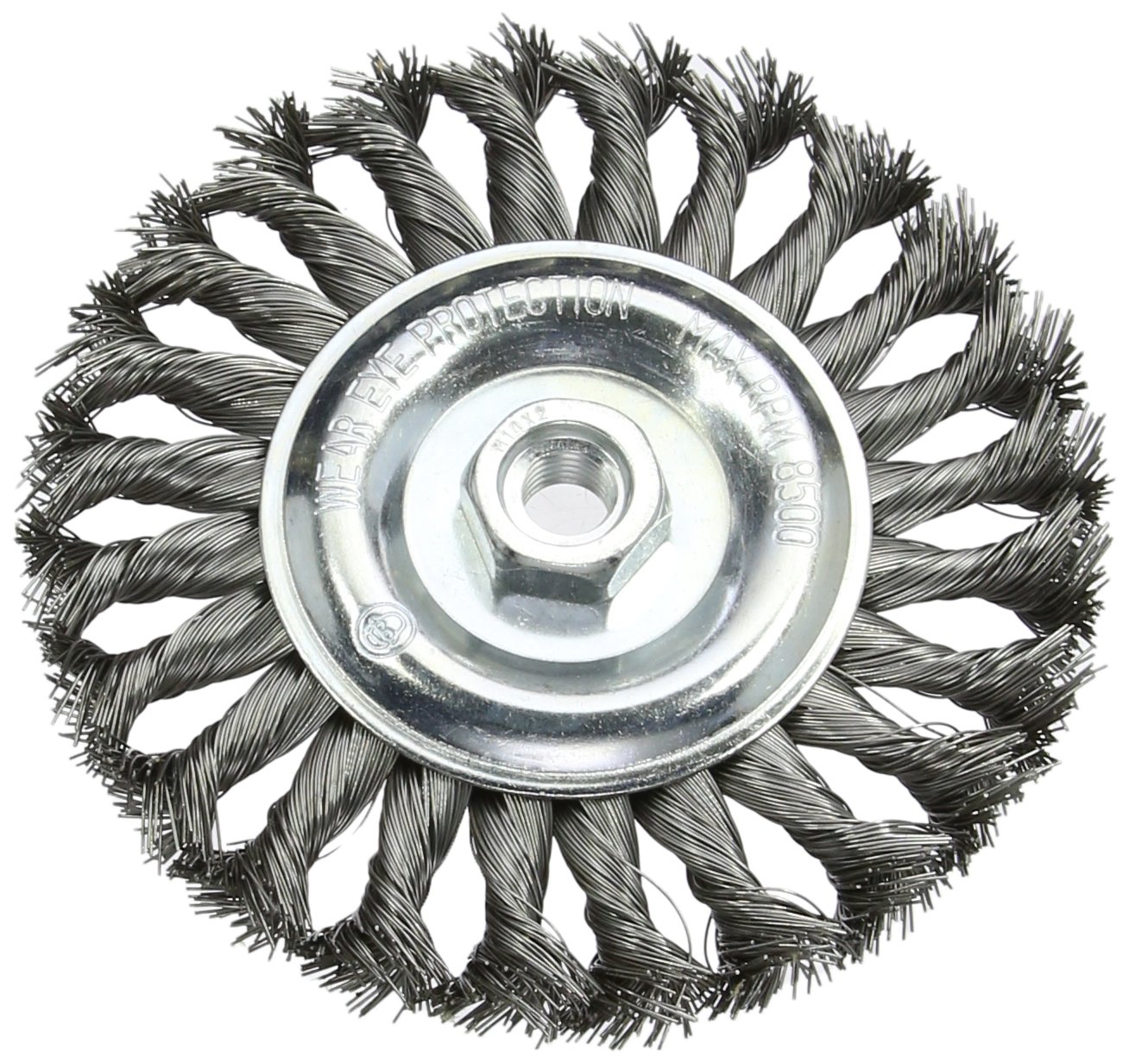 Silverline 719823 Steel Twist-Knot Wheel 150 mm