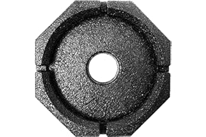 SnapPad Mini 6 Single Round Jack Pads – Precise Fit for Class C Motorhomes & Travel Trailers - Compatible with Major RV Brands & Leveling Systems - for 6” Round Jack Feet – Accurate RV Accessories