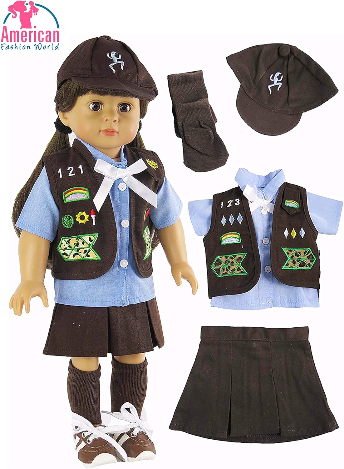 girl scout doll clothes