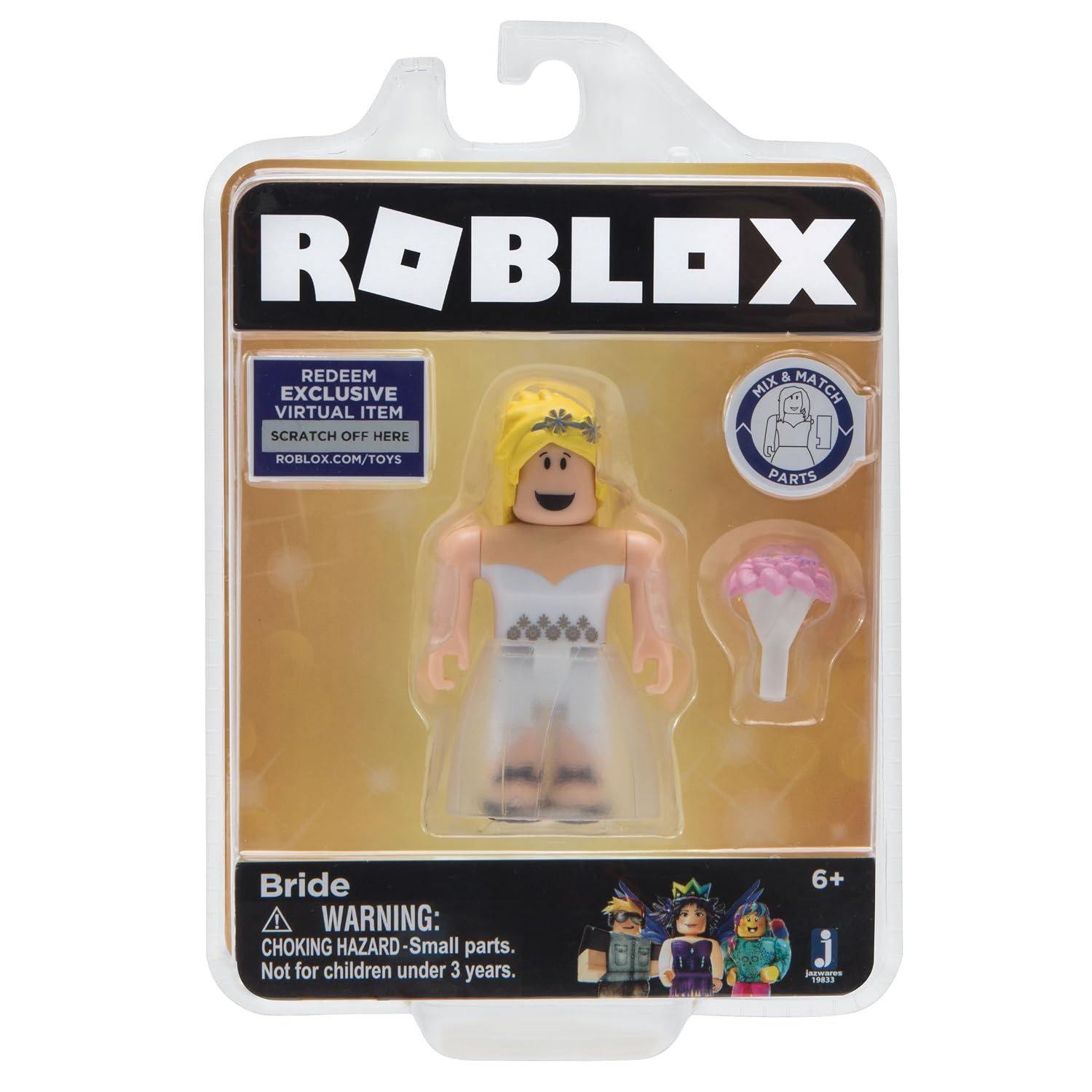 Roblox Gold Collection Bride Single Figure Pack -