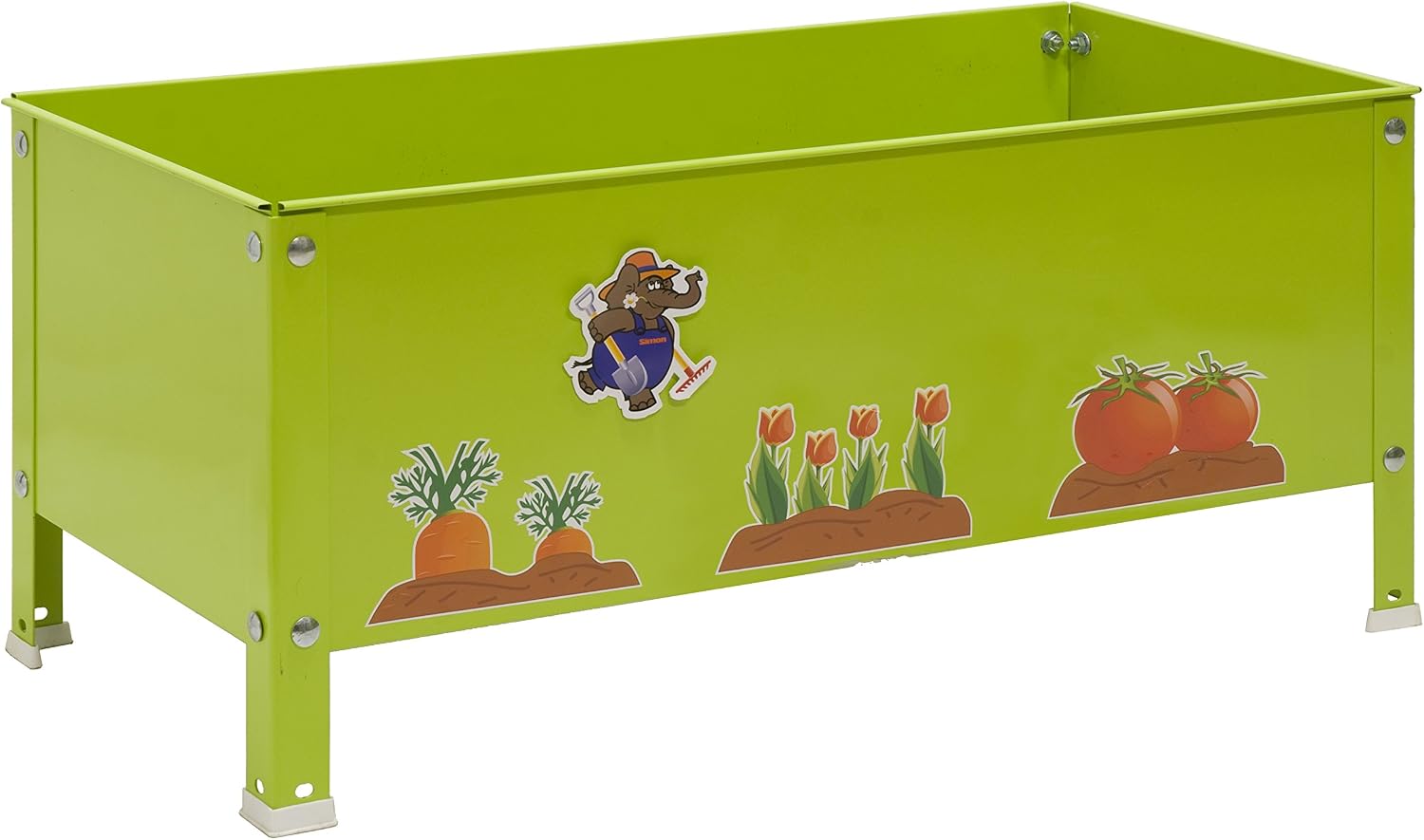 Huerto urbano alto Urban Garden Top Azul/Galvanizado Simonrack ...