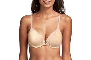 Maidenform Women's Comfort Devotion T-Shirt Bra, Underwire Bra, Full Coverage Bras for Women