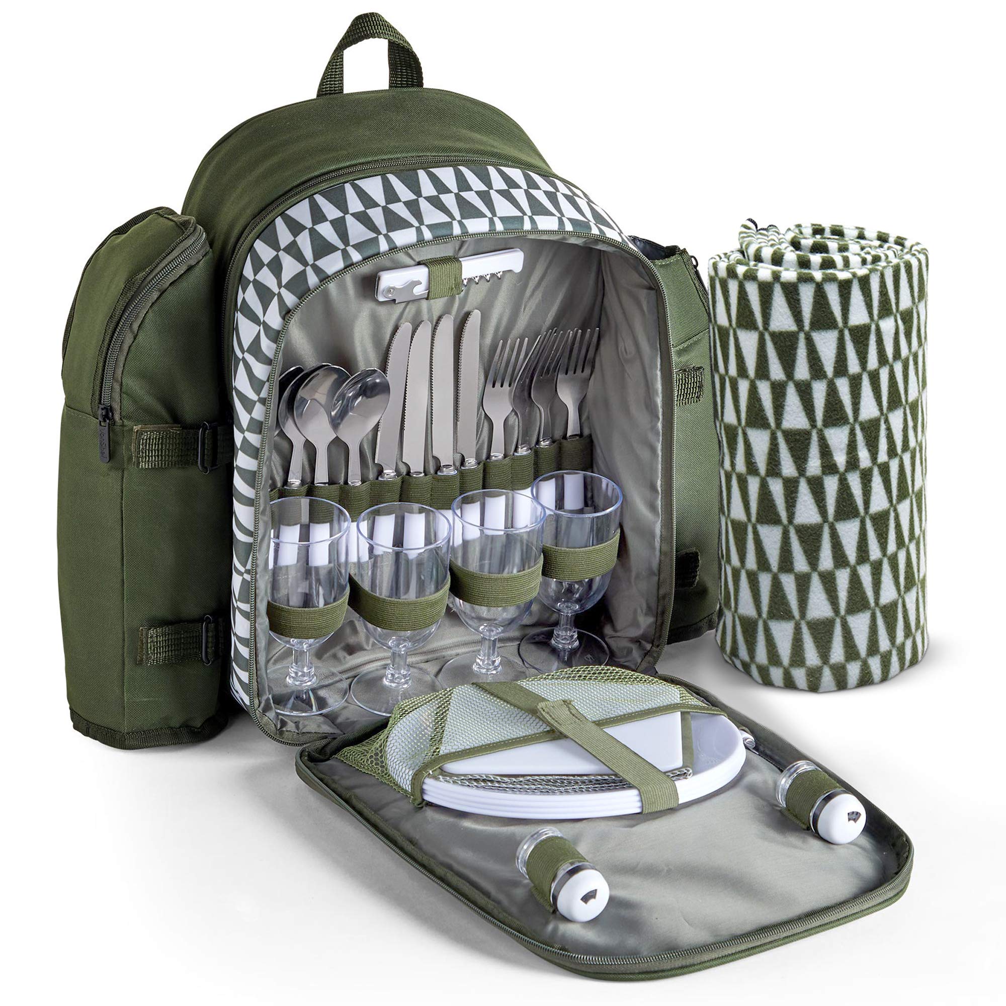 backpack with insulated cooler compartment