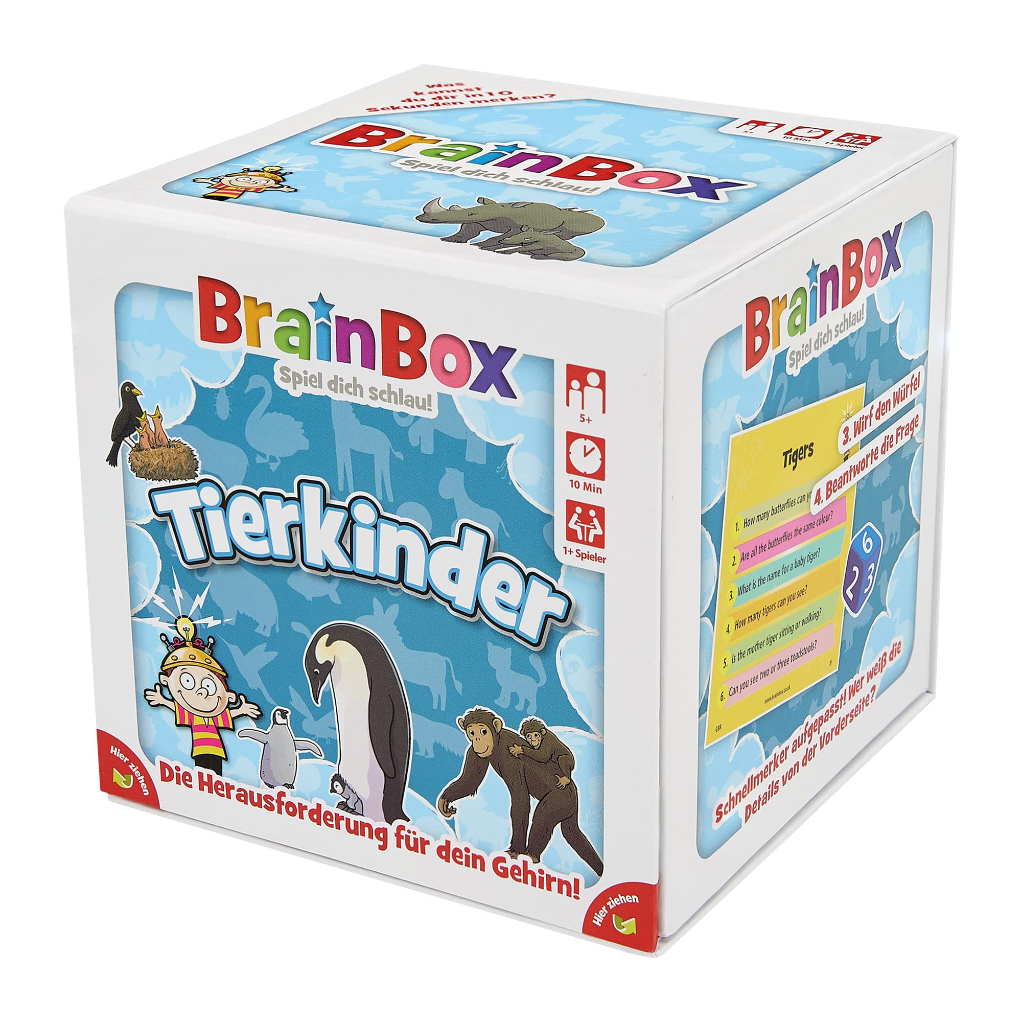 Brain Box 2094904 Animal Children, Educational Game, Memory Game, Quiz Game for Children from 5 Years