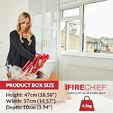 Firechief 2 Storey Fire Escape Ladder 14.1ft 4.30m 300mm Rungs UK view 2