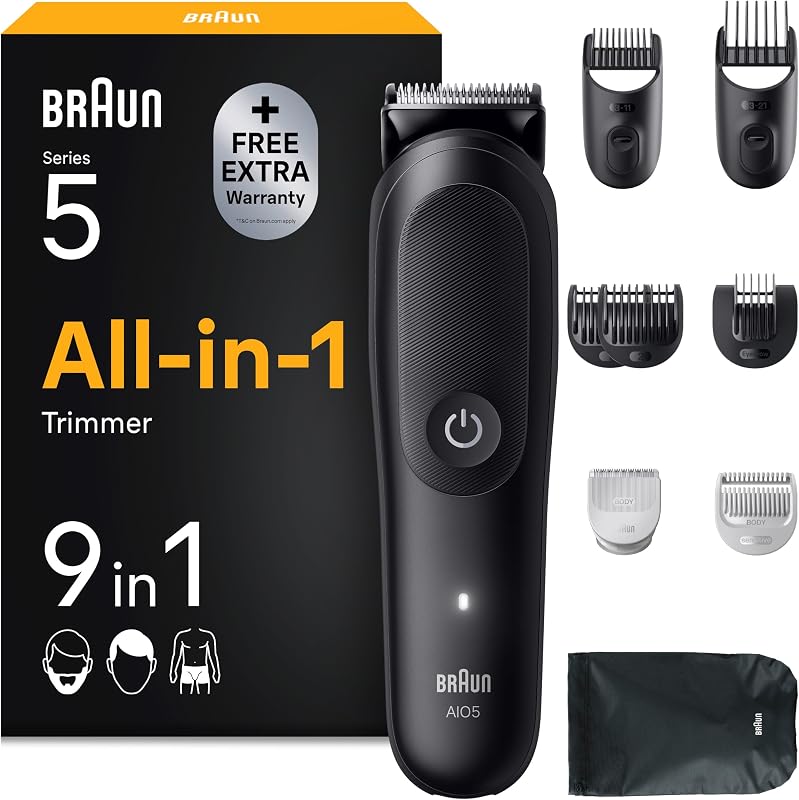 Rifinitore All-in-One Serie 5 Rasoio Elettrico, AIO5535n Nero — foto 1 di 7