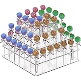 Clear Acrylic Cake Pop Stand Lollipop Display Holder Tower 56 Hole 3 Tiered Candy Tree for Party Decorating Wedding Events Supplies