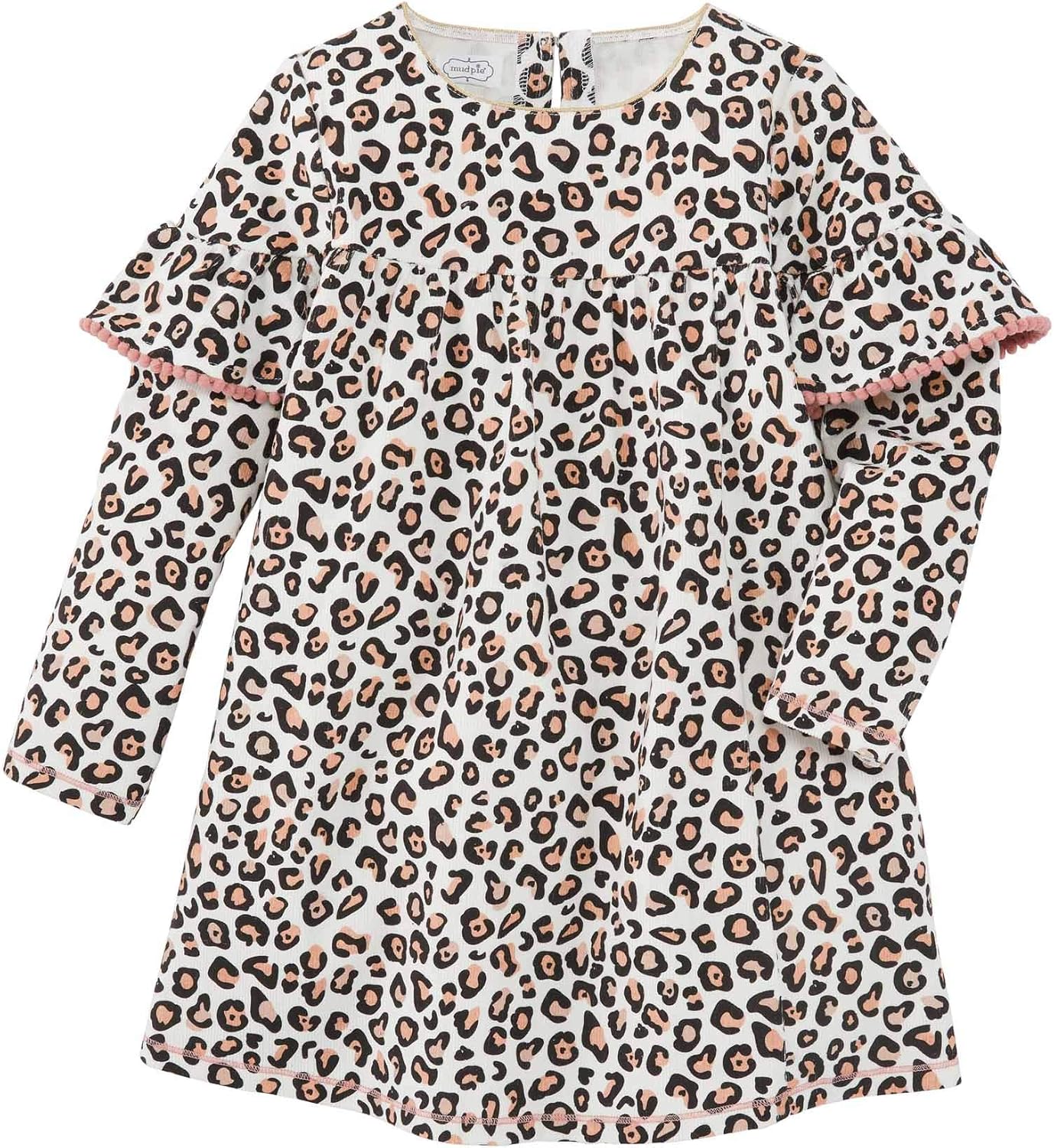 Mud Pie Girls' Leopard Dress: Clothing