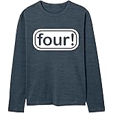Lalo & Luna Four! 4th Birthday T-Shirt for Boy 4 Years Old Toddler Party Outfit Tee Gift
