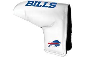 Team Golf NFL Team Golf NFL Tour Blade Putter Cover (White), Fits Most Blade Putters, Scotty Cameron, Taylormade, Odyssey, Titleist, Ping, Callaway