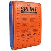 Ready First Aid - Foam Splint (4.25"x36"), Aluminum core, Lightweight, Radiolucent, Waterproof, Reusable Fracture Splint for 