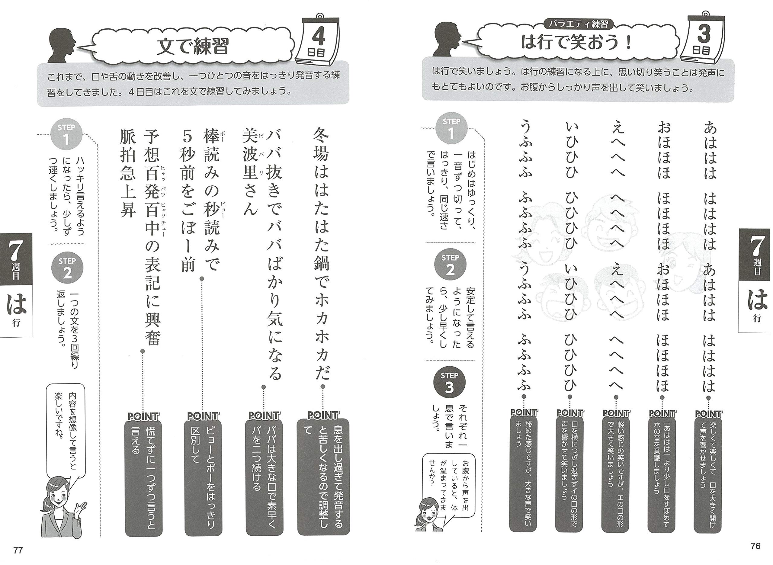 ボケない大人のはきはき 滑舌ドリル 1日3分声出し練習で発音 表情 脳を活性化 コツがわかる本 花形 一実 本 通販 Amazon