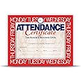 Flipside Products Attendance Certificates, Recognition, Award Students, Incentive, 8.5" x 11", 30 Pack