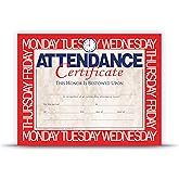 Flipside Products Attendance Certificates, Recognition, Award Students, Incentive, 8.5" x 11", 30 Pack