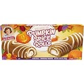 Little Debbie Pumpkin Spice Rolls, 6 Boxes, 36 Individually Wrapped Cake Rolls