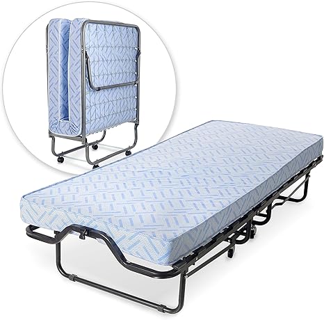 dropside cot with mattress