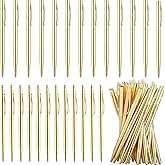 Enjamyo Gold Slim Ballpoint Pens Bulk,25 Pcs Metal Retractable Ballpoint Pens with Black Ink,1 mm Medium Point Smooth Writing Pen for Wedding Favors Business Teachers Office Supplies(Gold)