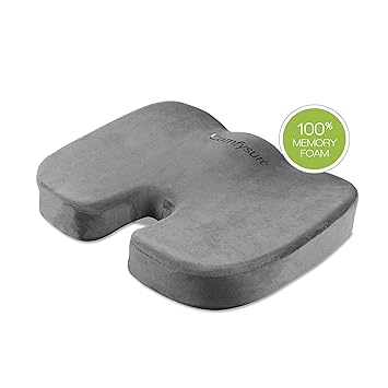 Tailbone And Coccyx Support Cushion Firm Memory Foam Back And